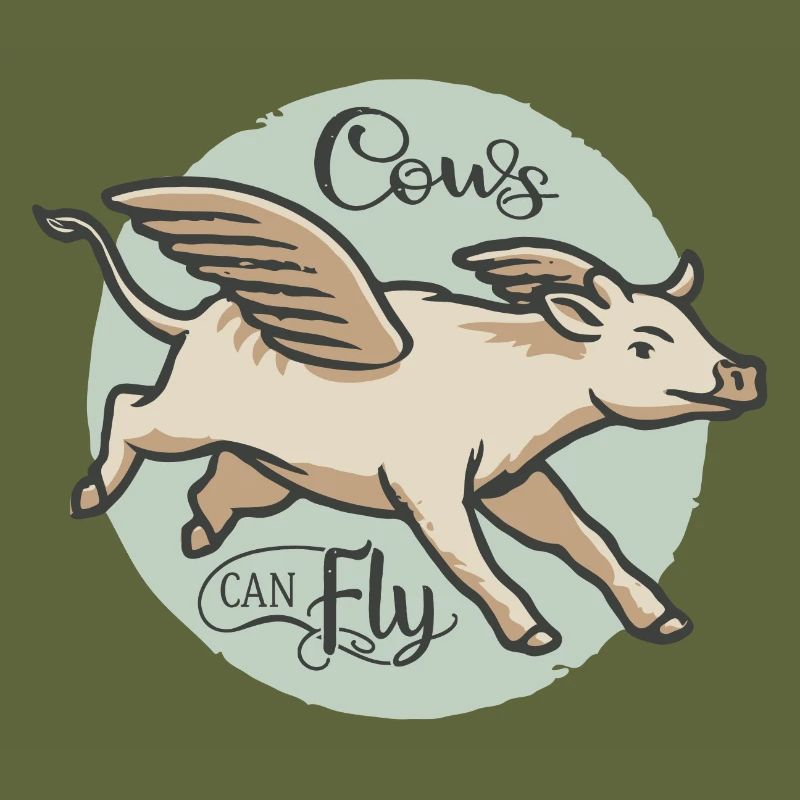 Cows can fly