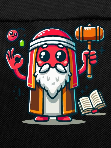 Red Hero with a Hammer