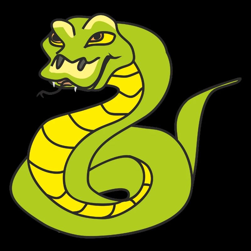 Serpent vert
