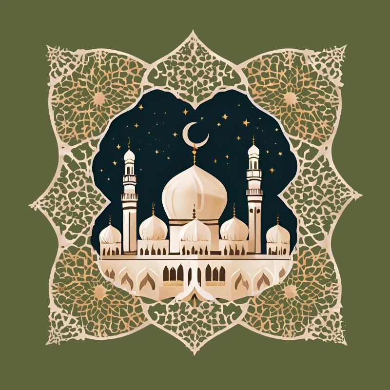 Ramadan Geschenk Eid Mubarak Islam Allah Muslim