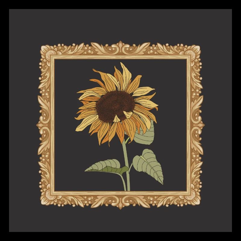 Sunflower wall art decor