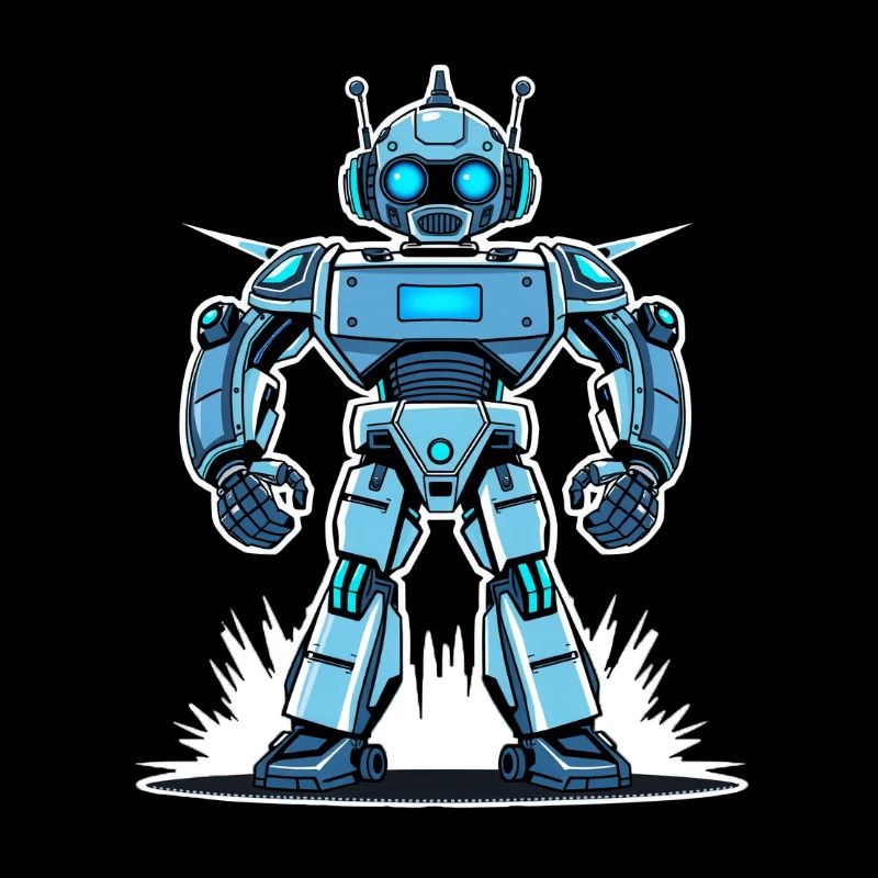 Cyber-Roboter – High-Tech Power