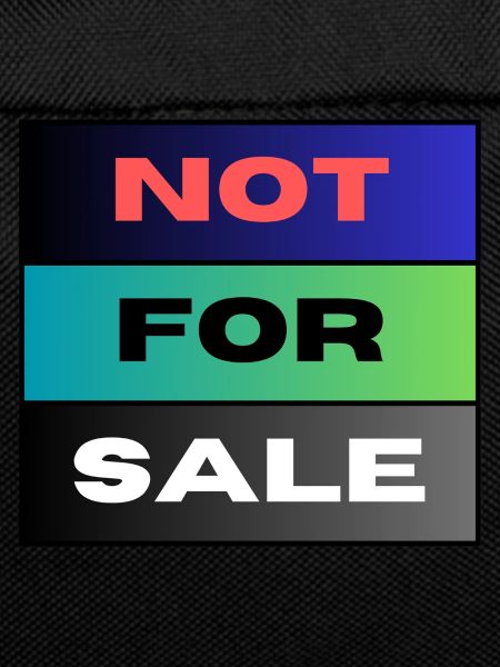 NOT FOR SALE