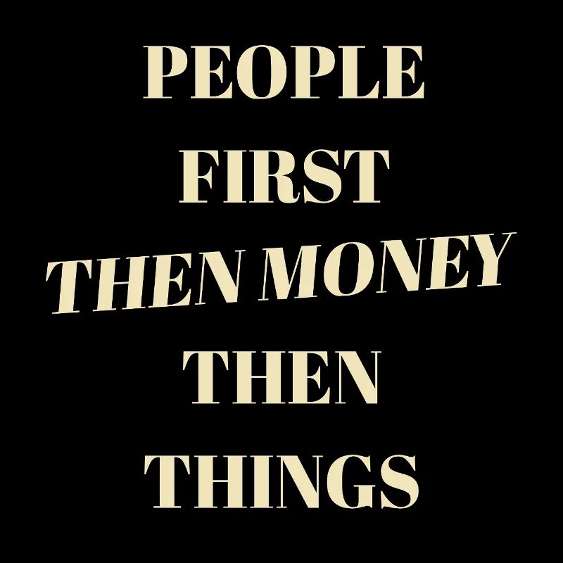 People First Then Money Mindset