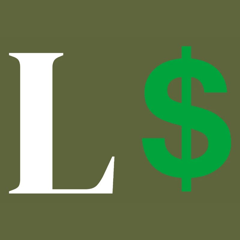 Letter l dollar