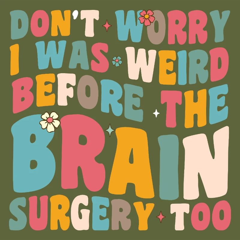 Funny Brain Surgery Retro Design