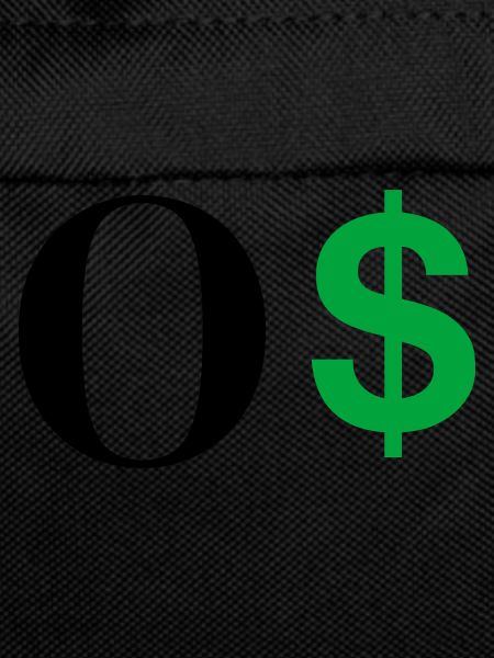 Buchstabe o Dollar