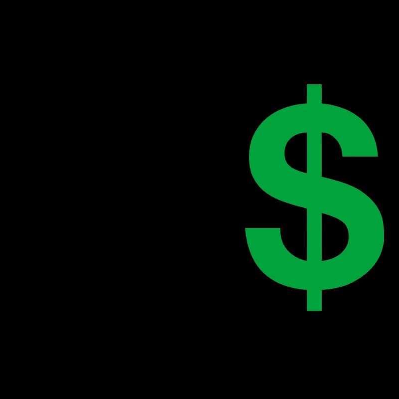 Buchstabe p Dollar