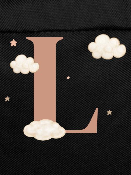 Letter l clouds stars
