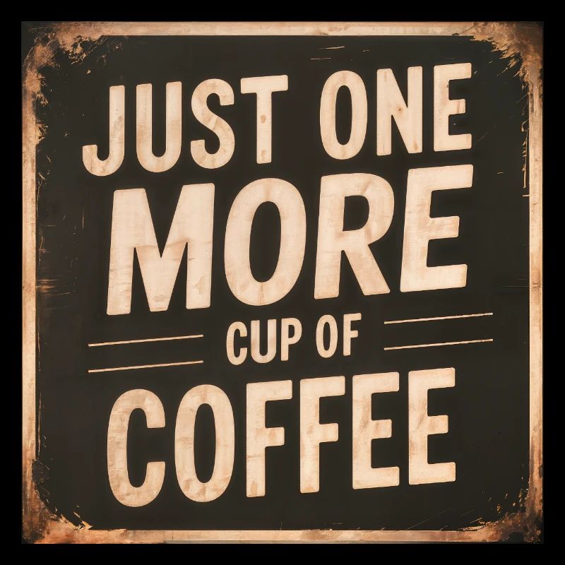 Just another cup of coffee