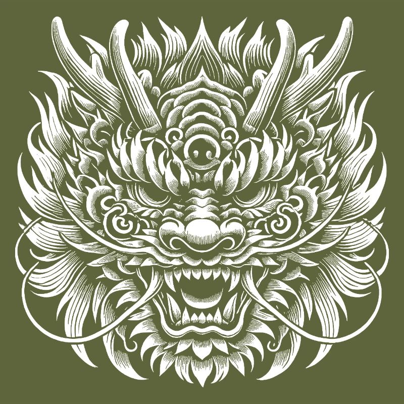 Drachenmaske