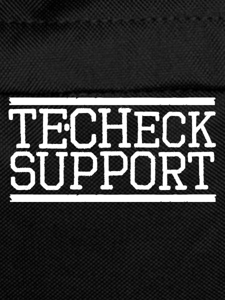 Techeck Support Text