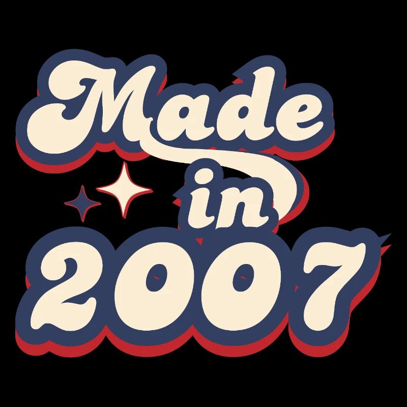 Made in 2007 retro