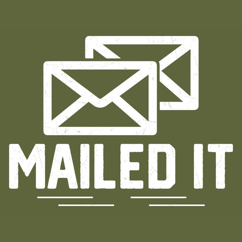 Mailed It Mailman Postal Worker