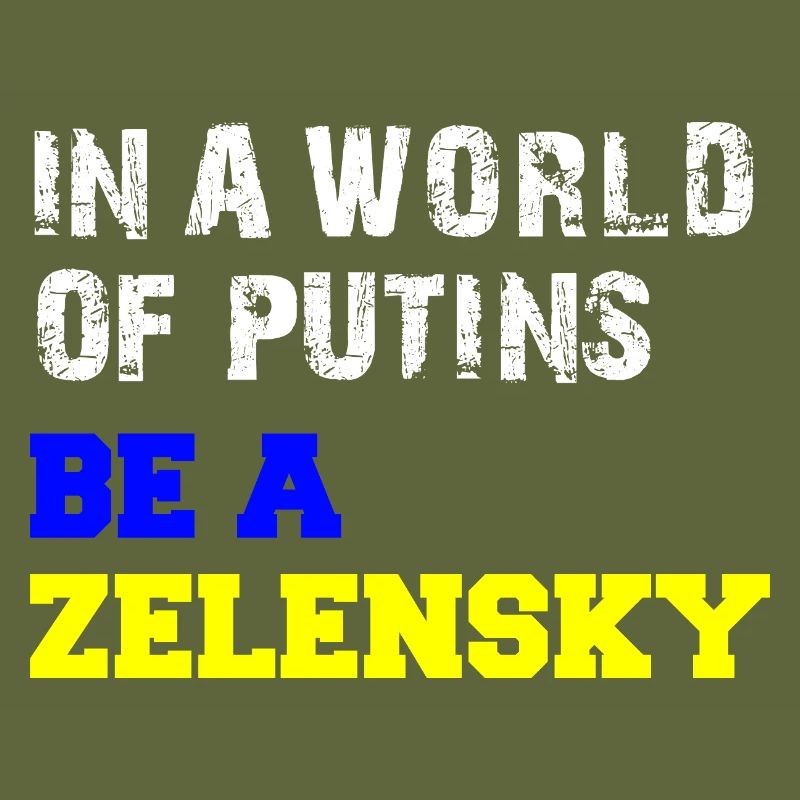 Dans un monde de Poutine, soyez un Zelensky