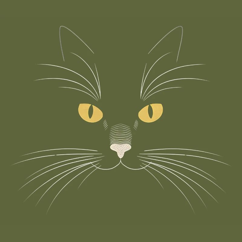 Schwarze Katze