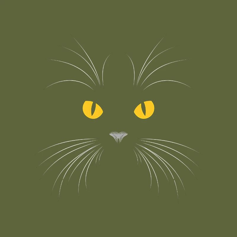 Schwarze Katze