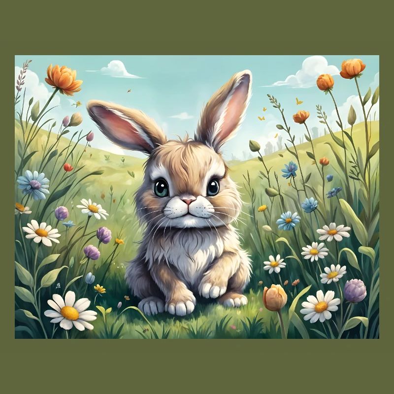 Cute little Easter bunny