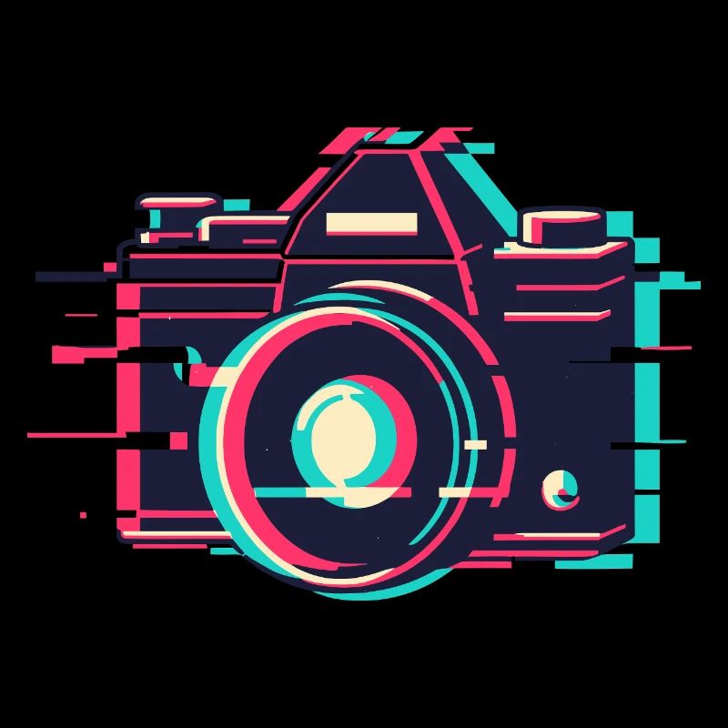 VHS Malfunction Camera - Retro Digital Photography