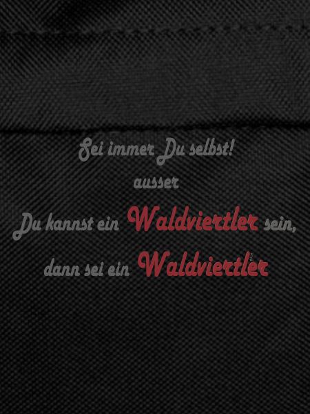 Being a Waldviertel resident