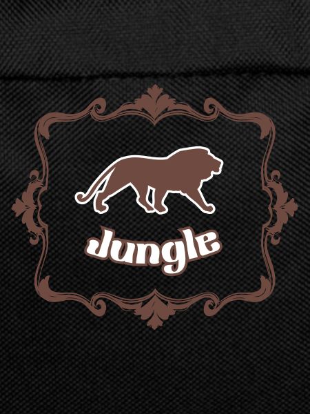 Lion and jungle