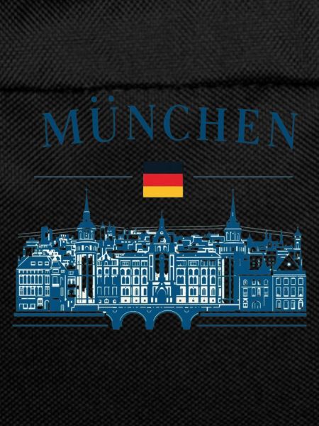 Munich Skyline: Bavaria Souvenir Design