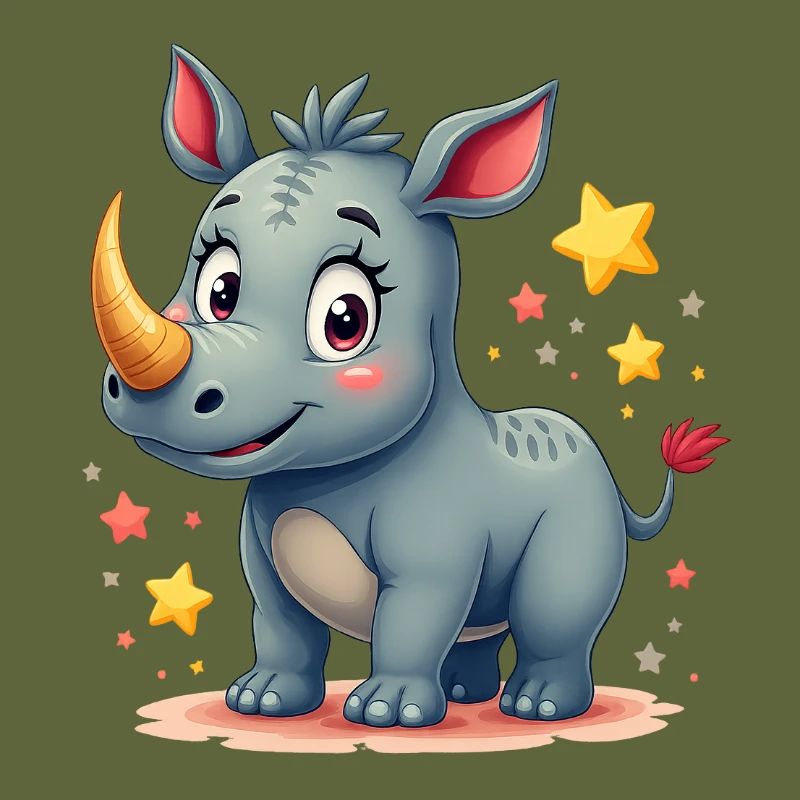 Conception de rhinocéros