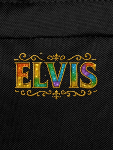 ELVIS Glitter Gold Sequin Sparkle