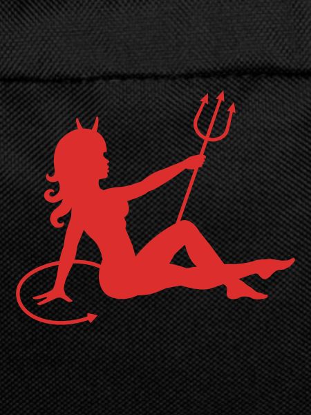 Devil Mudflap Girl