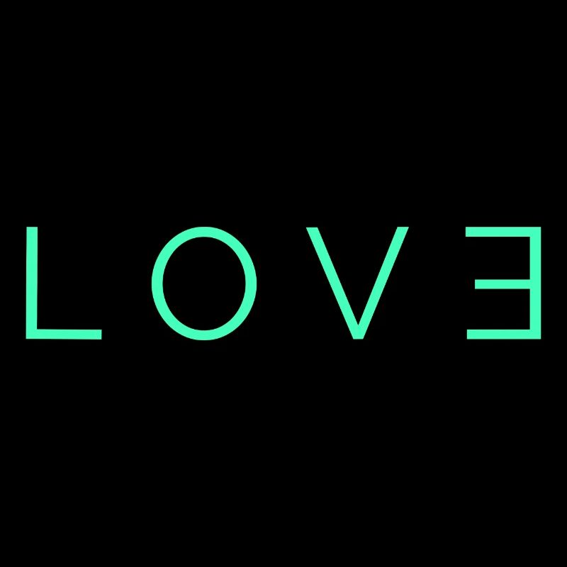 Love Logo Turquoise