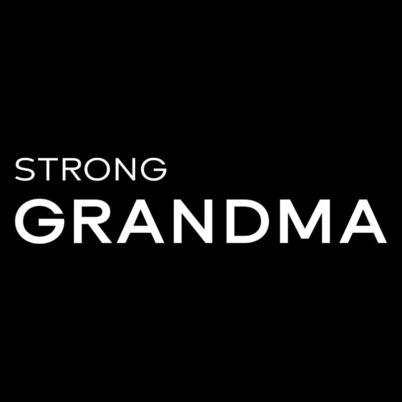 Strong Grandma 2 white