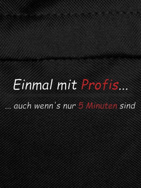 Einmal mit Profis