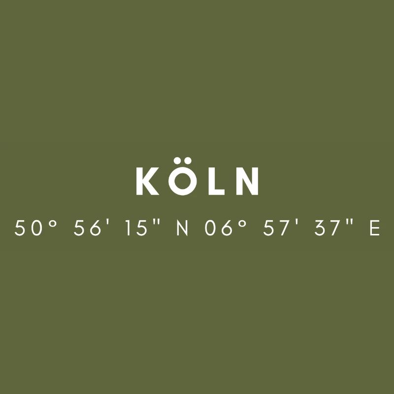 les coordonnées de Cologne