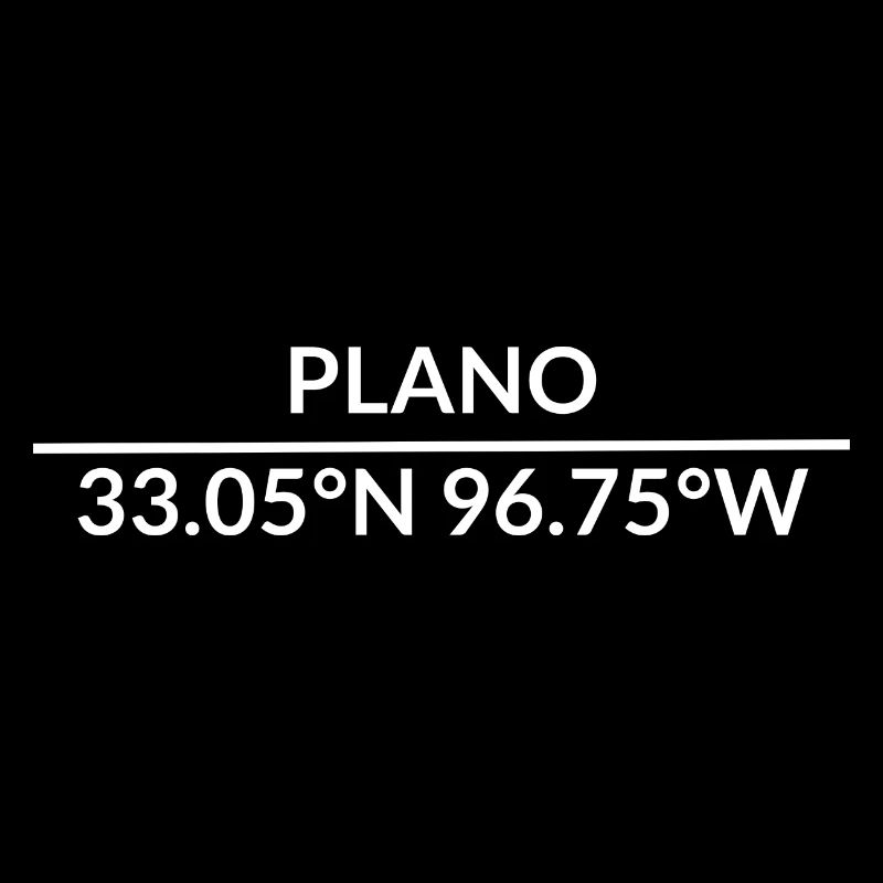 Plano Texas USA Coordinates