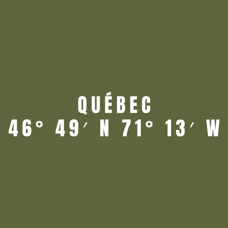 Coordonnées Québec Canada