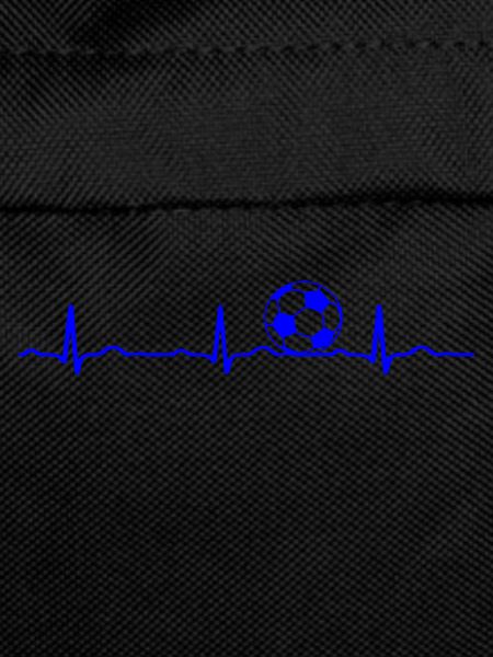 ECG HEARTBEAT Soccer blue