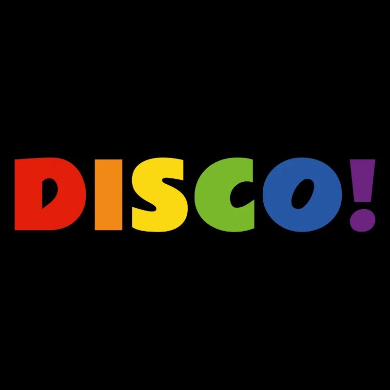 Texte arc-en-ciel DISCO