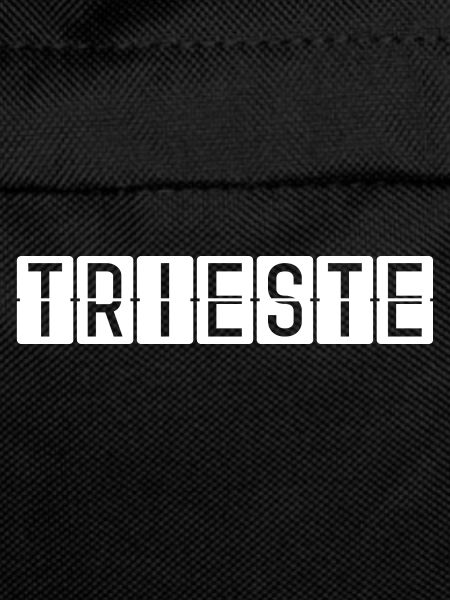 Trieste airport sign