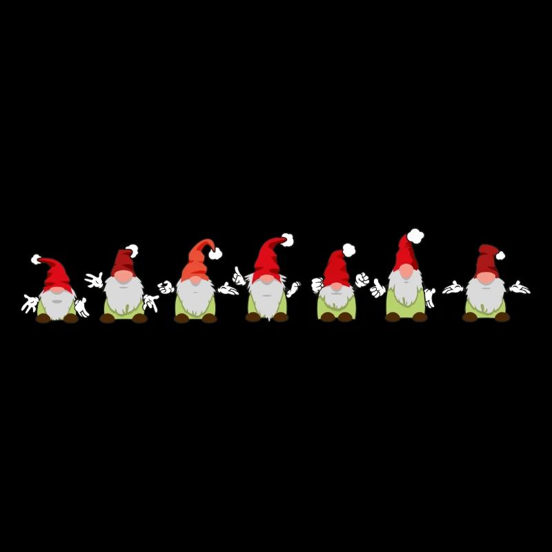 sieben Weihnachtswichtel