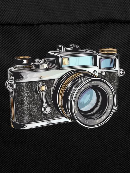 Camera Retro Drawing