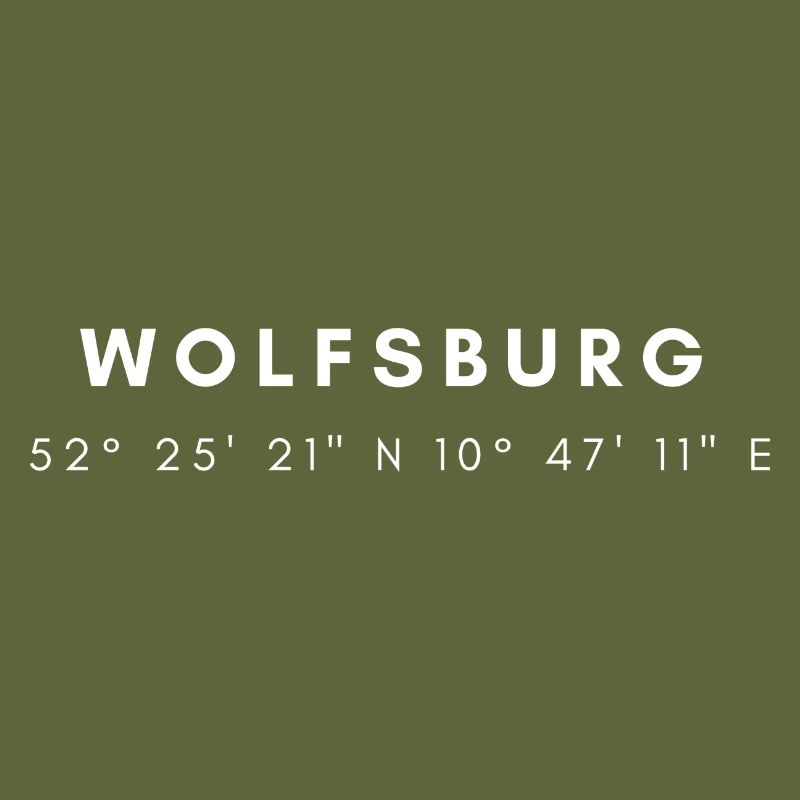 les coordonnées de Wolfsburg