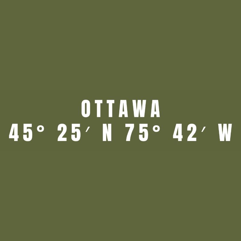 Ottawa, Canada Coordinates