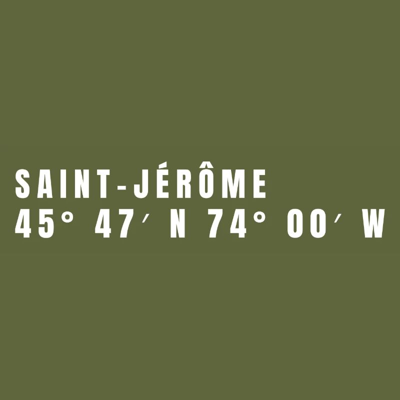 Coordonnées Saint-Jérôme, Canada