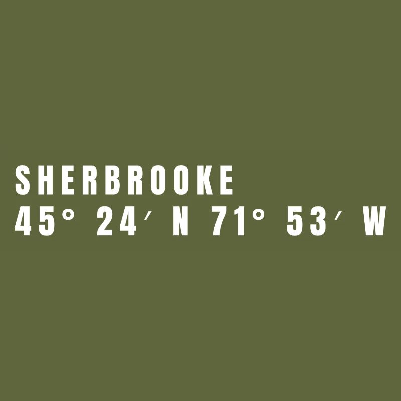 Sherbrooke, Canada Coordinates