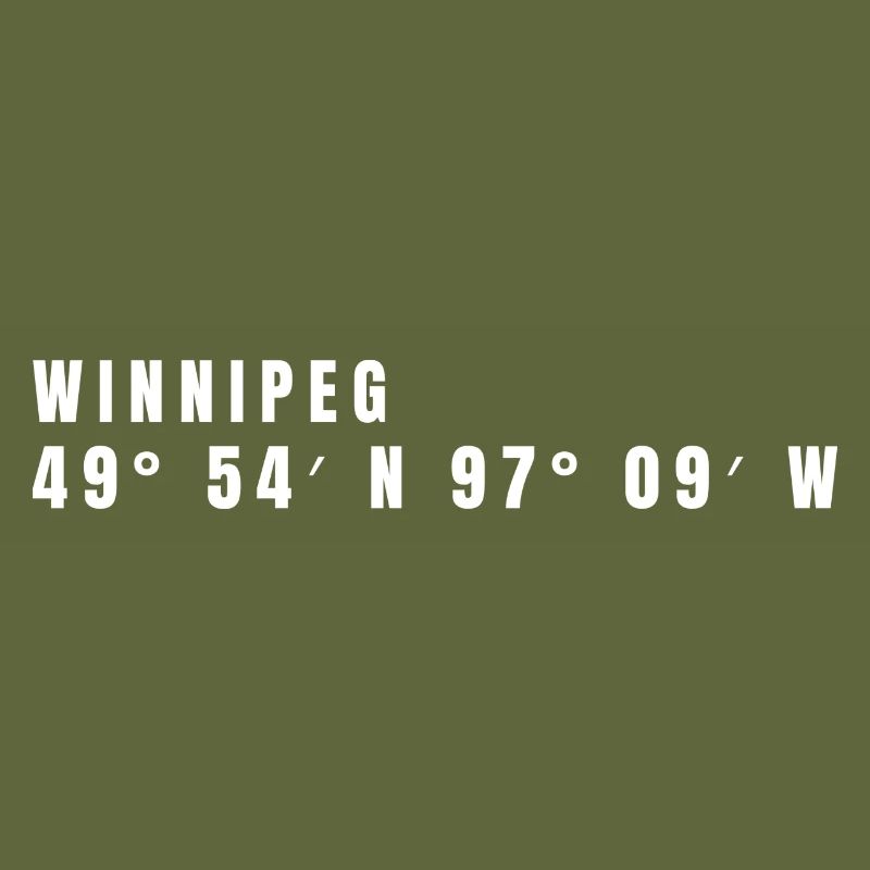 Winnipeg, Canada Coordinates
