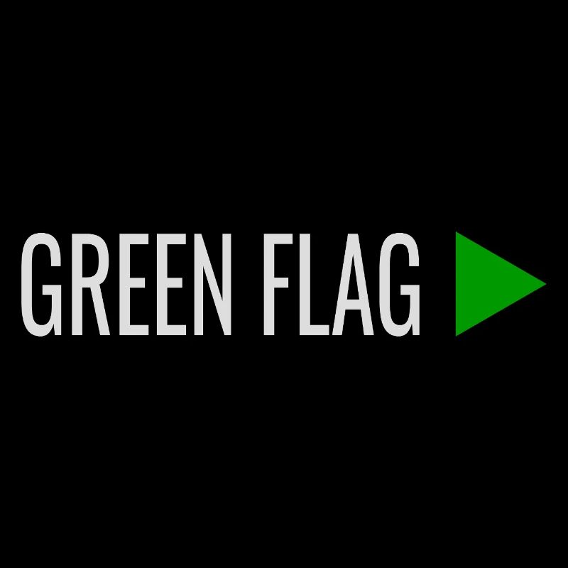 Signes de relation DRAPEAU VERT