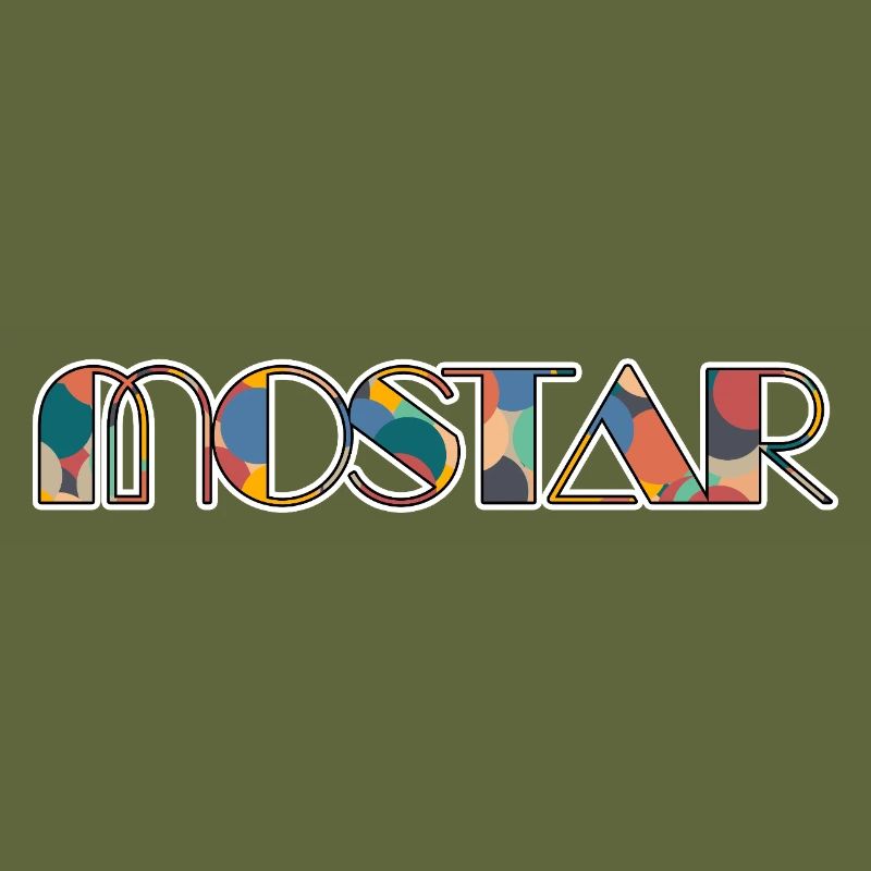 Mostar Retro Pop Typography