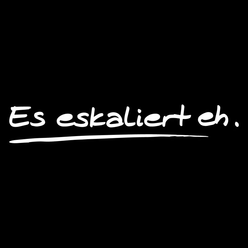 Es eskaliert eh