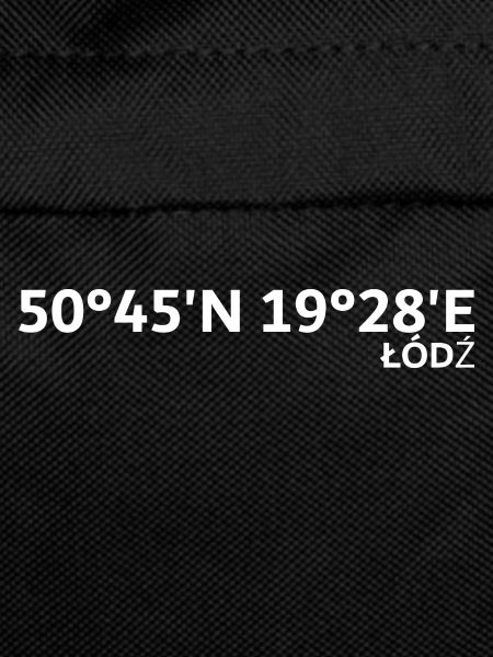 Łódź coordinates