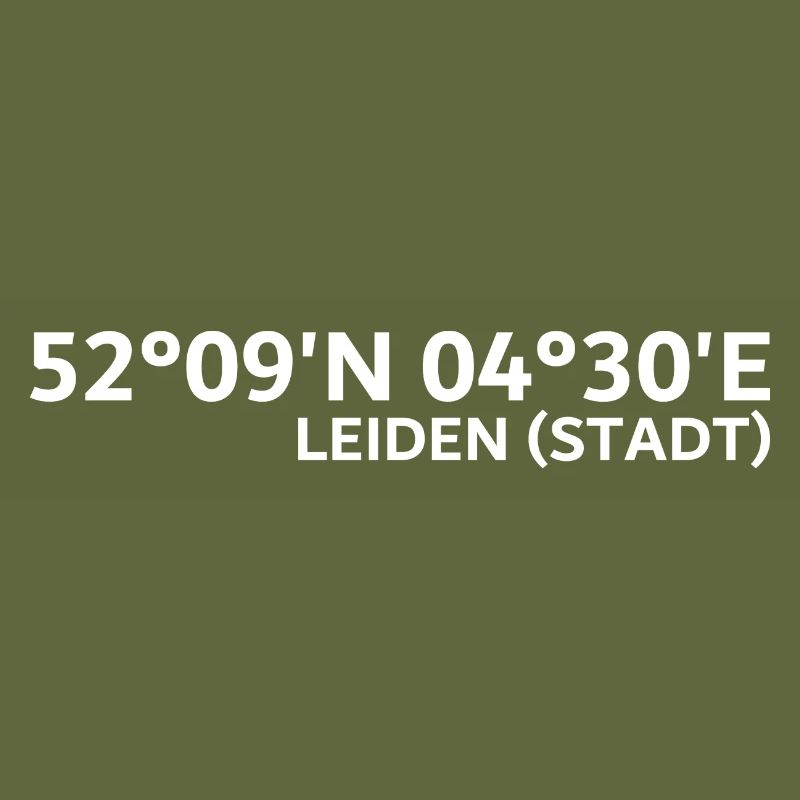 Leiden (City) Coordinates